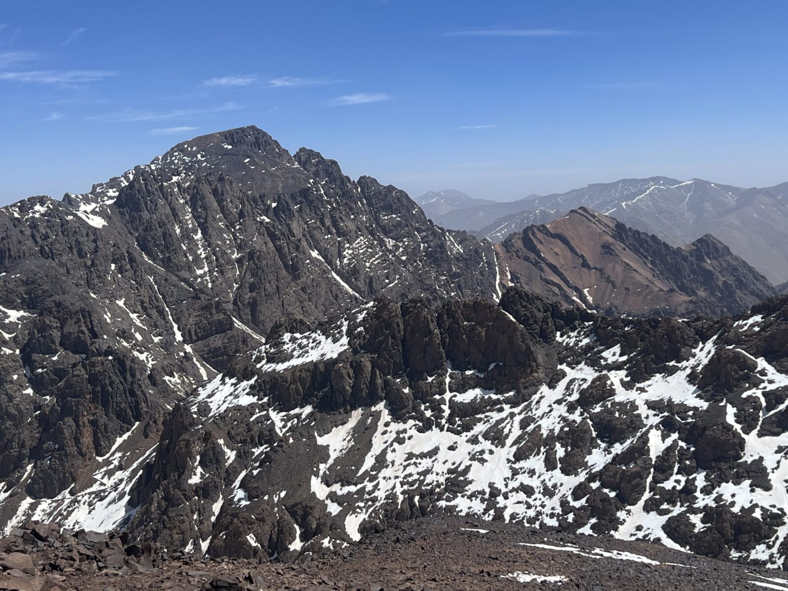 Toubkal montagne